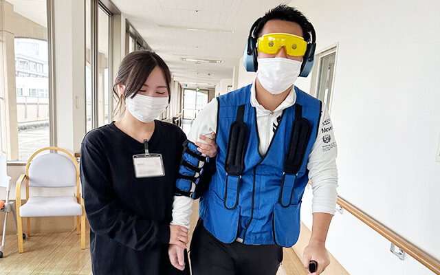 杖歩行訓練研修