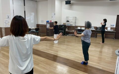 8/6（水）「舞うように、整える。静けさの中の運動時間」