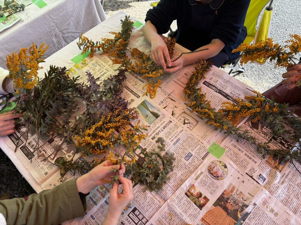 みゆきの里ハーブガーデンにて陽だまりマルシェ開催‼