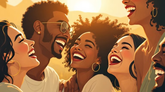 笑いや笑顔がもたらすポジティブなエネルギー