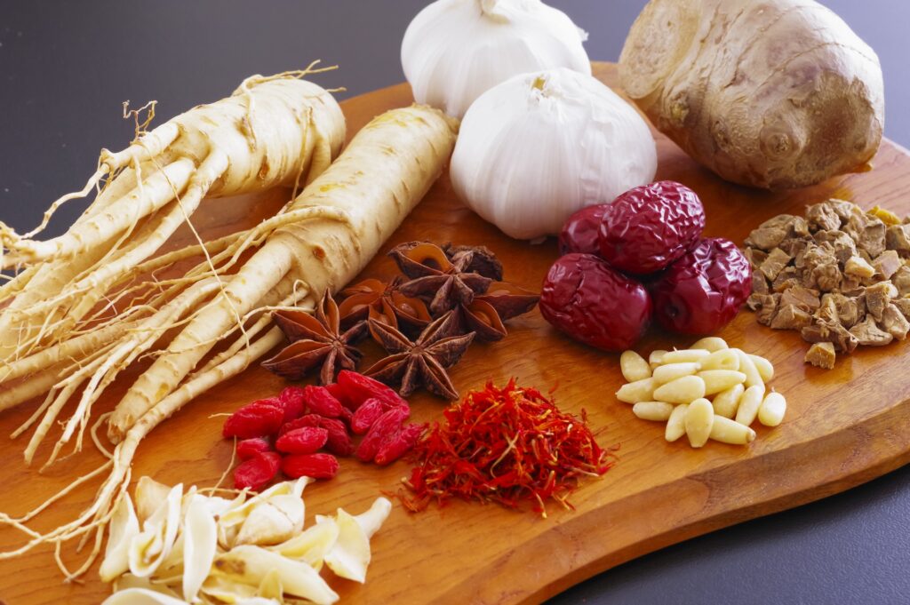 第九十二回東洋医学療法の紹介コラム75薬膳茶㉕目的別・薬膳茶に使う食薬ー消①